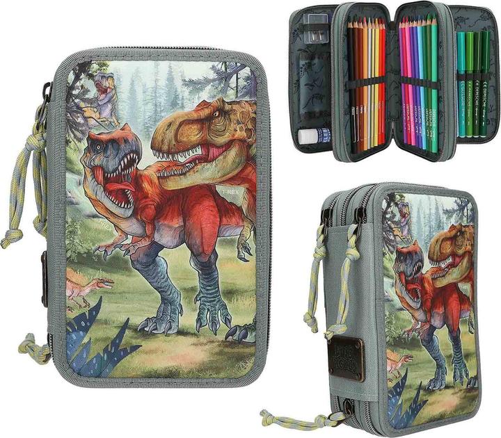 Image du produit Magni DEPESCHE DINO World Federtasche 3fach BITE gefüllt