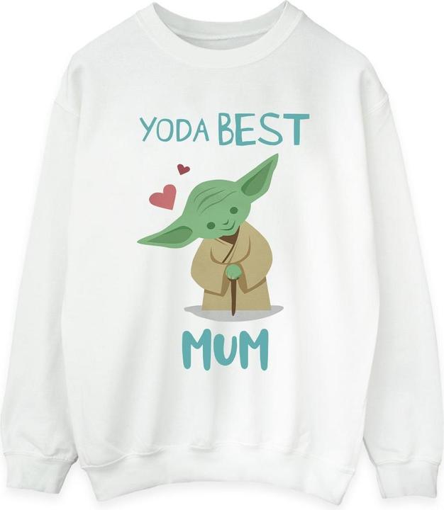 Produktbild Star Wars Yoda Best Mum Sweatshirt (L)