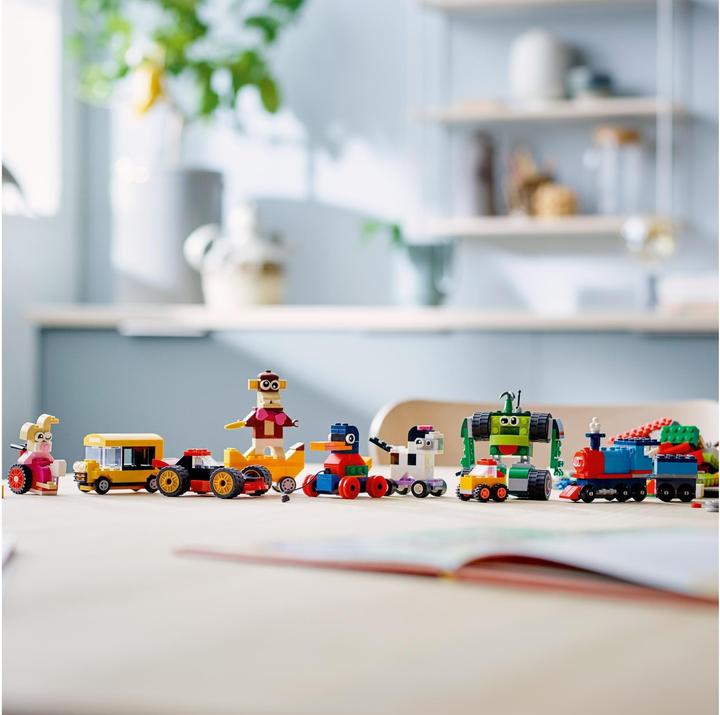Produktbild LEGO Steinebox mit Rädern (11014, LEGO Classic)