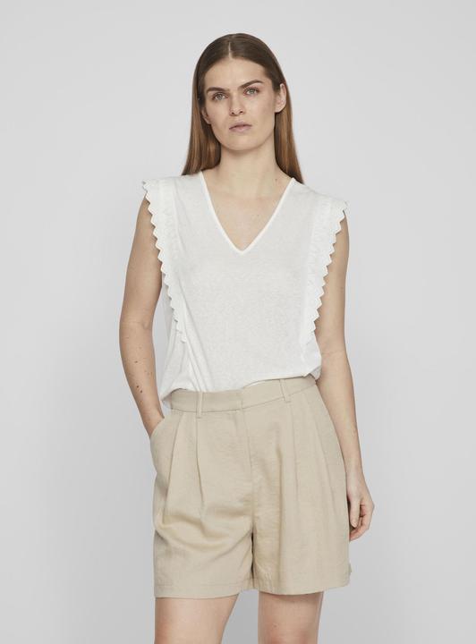 Actual product image Vila V-neck top without sleeves (M)