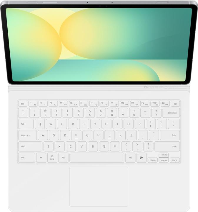 Actual product image Samsung Etui Book Cover Keyboard AI Key do Galaxy Tab S10 FE+ biały (Eng. Int.)