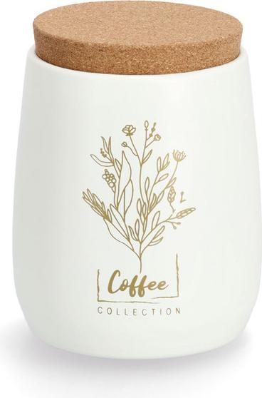 Zeller Present Barattolo "caffè" con coperchio in sughero, 750 ml, metallo (0.75 l)