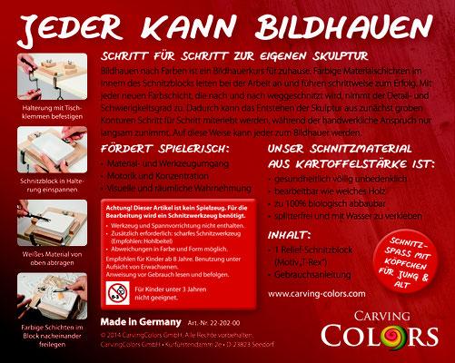 Produktbild Carving Colors Modell "Zwei Herzen"