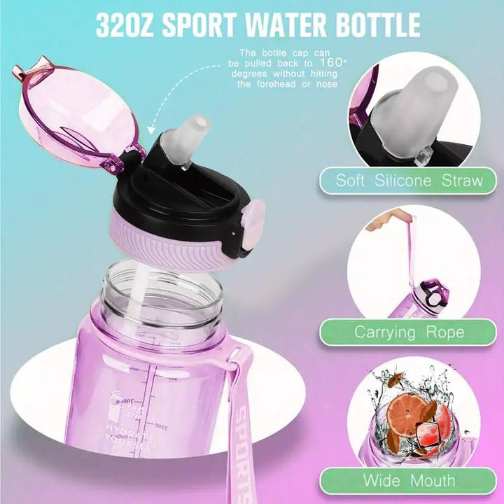 Produktbild ASMI Transparente Trinkflasche (1 l)
