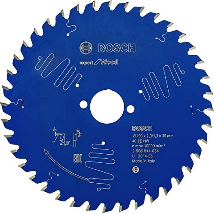 Produktbild Bosch Professional Zubehör Kreissägeblatt Expert for Wood, 190 x 30 x 2,6 mm, 40