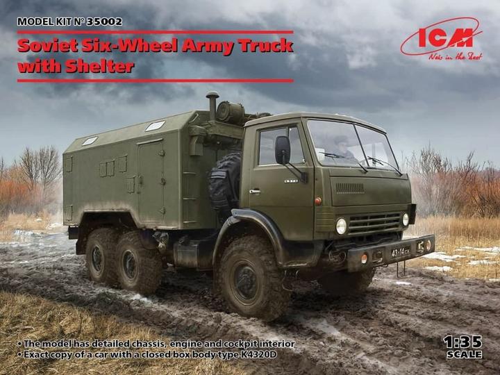Produktbild ICM Soviet Six-Wheel Army Truck with Shelter