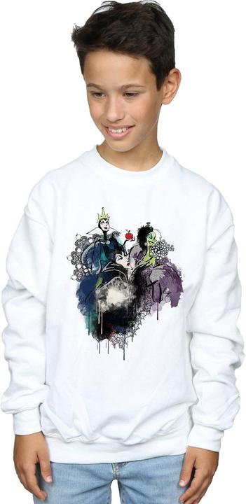 Produktbild Disney Villains Sketch Sweatshirt Jungen (152, 158)