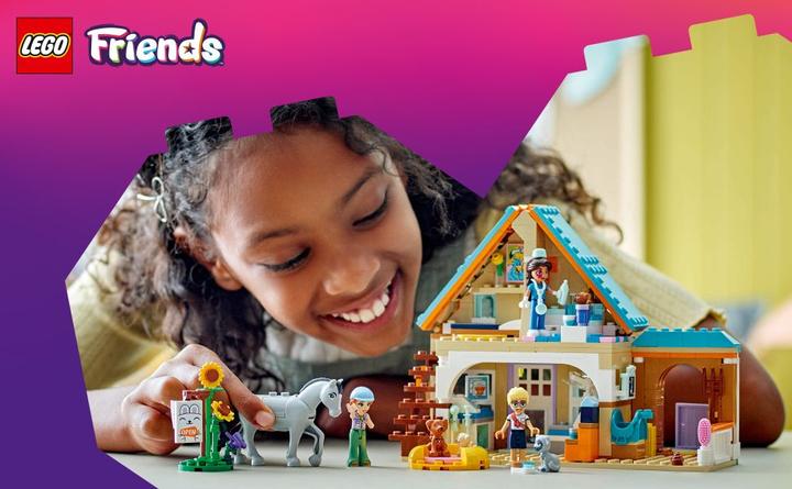 Actual product image LEGO Tierarztpraxis für Pferde und Haustiere (42651, LEGO Friends)