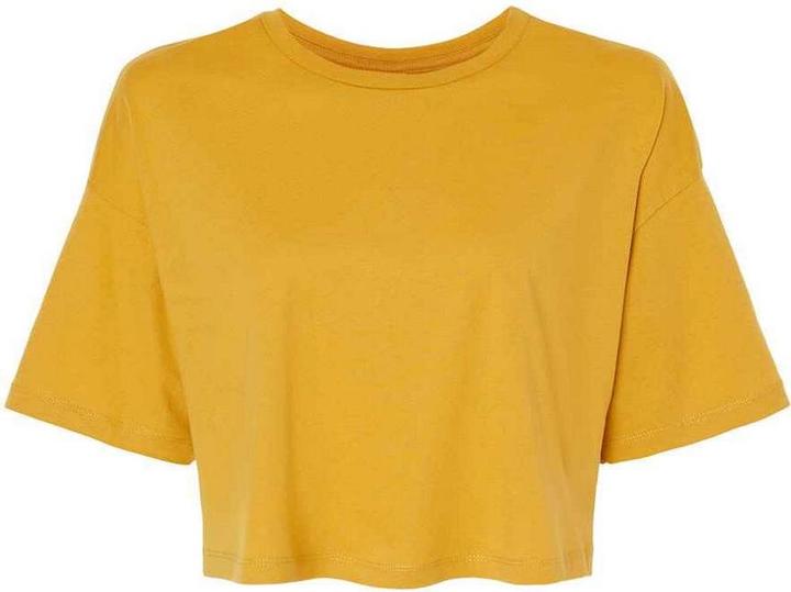 Bella Canvas Womens/Ladies Jersey Cropped Crop T-Shirt