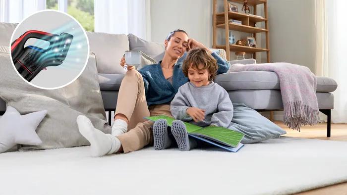 Image du produit Bosch Hausgeräte Bosch BCS1041PET - Steelstofzuiger
