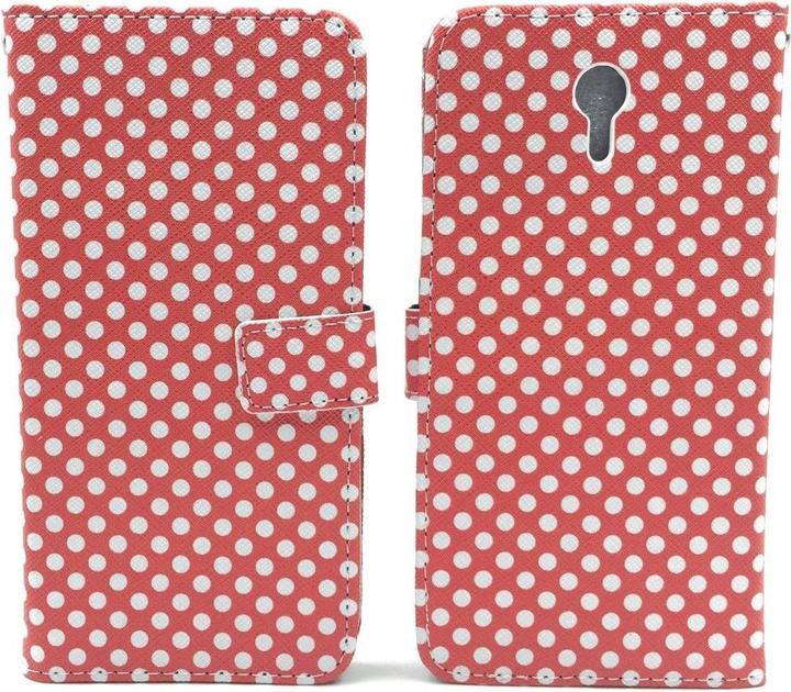 Actual product image König Design Protective Case for Lenovo ZUK Z1 Polka Dot Red Case Cover + 1 Armour Protection Glass (Lenovo Zuk Z1)