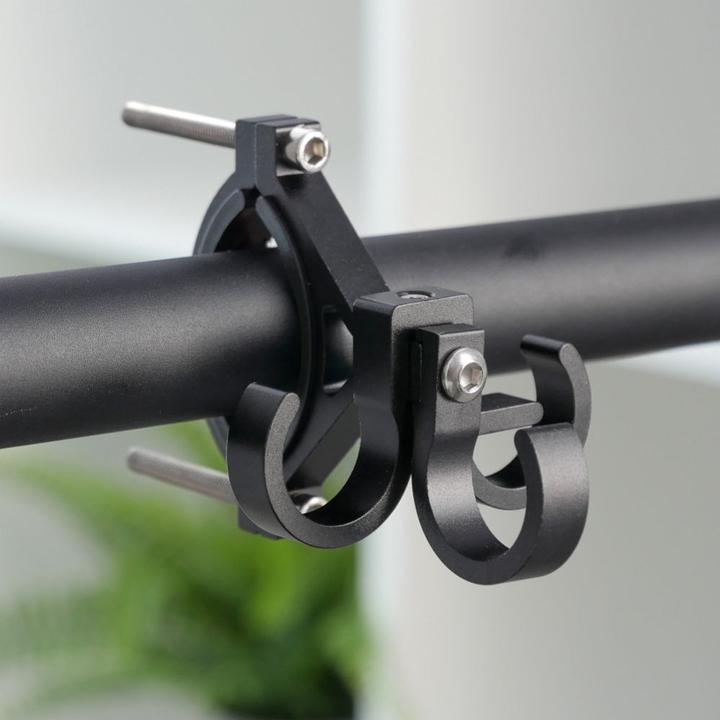Immagine prodotto OEM Bicycle accessory Hook for shopping with three loops for bike / scooter aluminum FS366-001 black