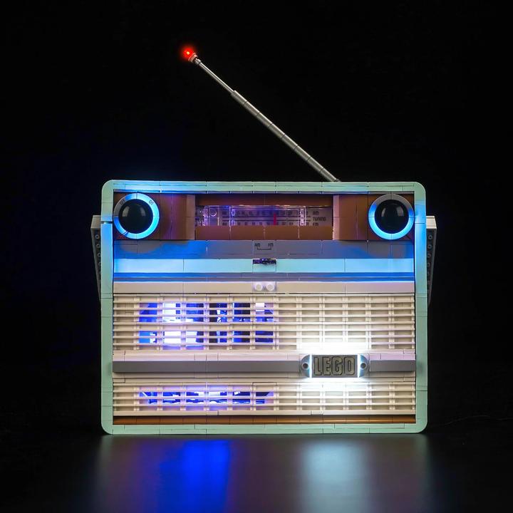 Produktbild BrickBling LED Licht Set für LEGO - Retro Radio (10334)