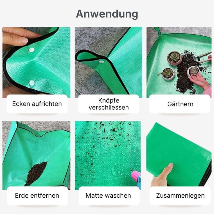 Produktbild Hermex Umtopfmatte Gartenmatte Pflanzmatte Topfmatte Pflanzunterlage (100 cm, 100 cm)