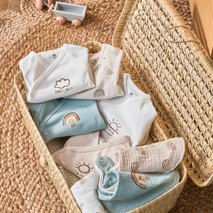 Immagine prodotto La Redoute Collections Confezione da 5 body con maniche lunghe (62)