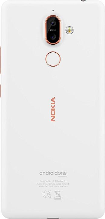 Produktbild Nokia 7 Plus (64 GB, White, 6", Hybrid Dual SIM, 12 Mpx, 4G)