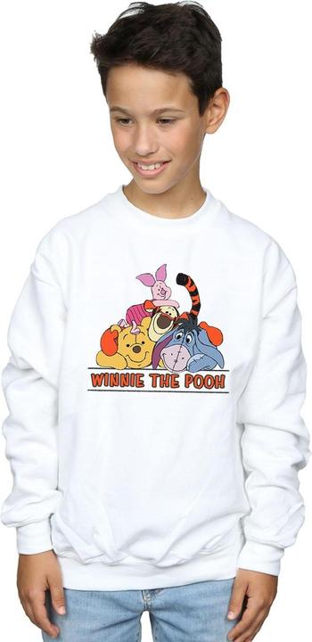 Actual product image Disney Boys Winnie The Pooh Group Sweatshirt (140, 146)