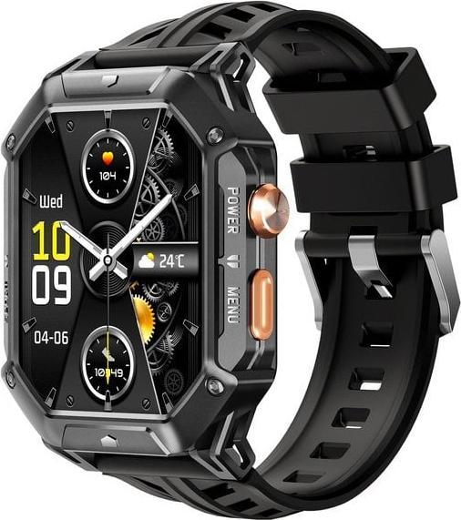 Produktbild Oukitel BT80 (Robuste Connected Watch - 2.13" - Anrufbeantworter) Schwarz