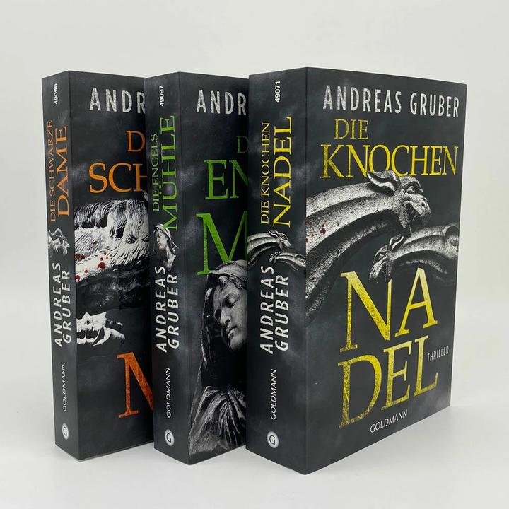 Actual product image Die Knochennadel (German, Andreas Gruber, 2020)