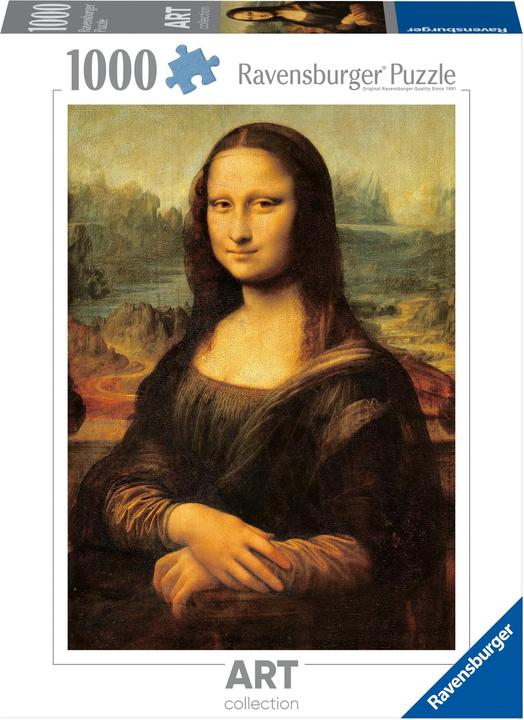 Produktbild Ravensburger 1000 Piece Jigsaw Puzzle - Art Collection: Leonardo da Vinci, The Mona Lisa (1000 Teile)