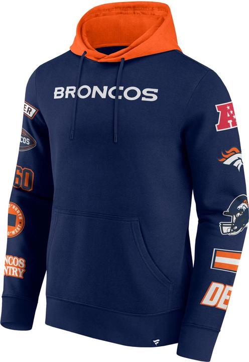 Fanatics Denver Broncos NFL Sleeve Prints Hoody - L (L)