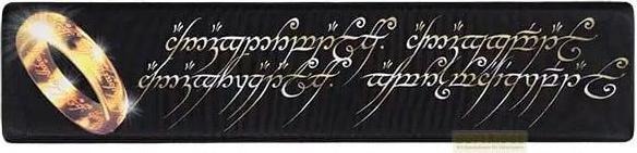 Actual product image Subsonic Lord of the Rings keyboard wrist rest