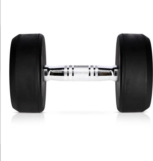 Actual product image HMS Rubberised dumbbell 16kg HG PRO 16 (1 x 16 kg)