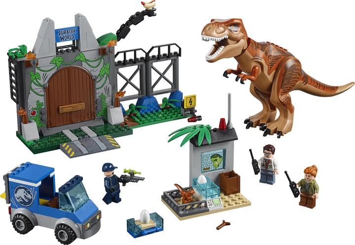 Actual product image LEGO Outbreak of the T-Rex (10758)