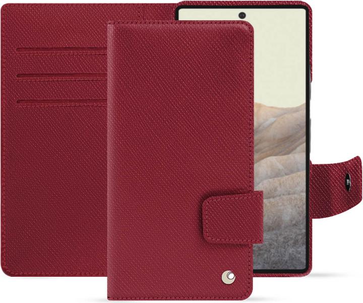 Actual product image Noreve Leather wallet with horizontal flap (Google Pixel 7)