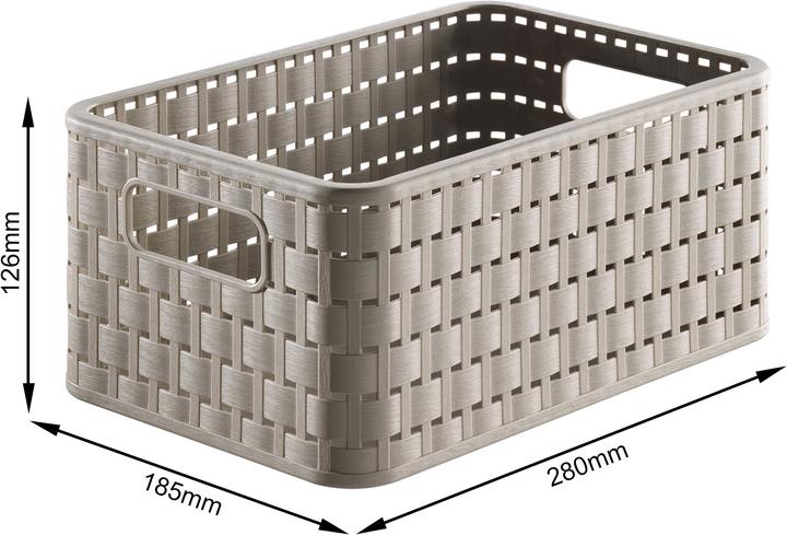 Actual product image Rotho Country (1 x, 28 x 18.5 x 12.6 cm)