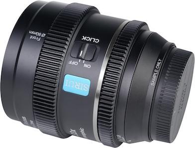 Immagine prodotto Sirui 20AF133X-MN 20mm AF Anamorphic Objektiv (MFT-Mount, Neutral Flare) (C-mount, APS-C / DX)