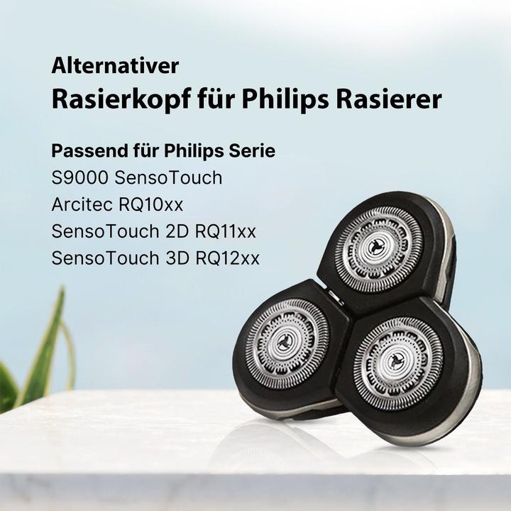 Produktbild Hermex Alternativer Scherkopf für Philips Serie S9000 RQ10xx RQ11xx RQ12xx (1 x)