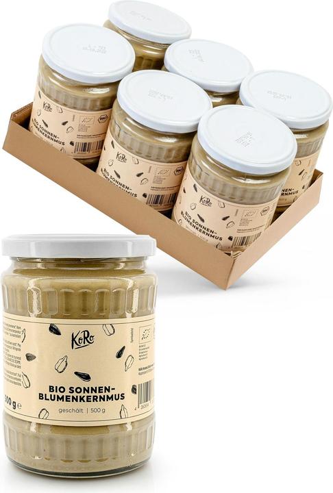 Image du produit KoRo Purée de graines de tournesol bio à partir de graines de tournesol décortiquées (3000 g)