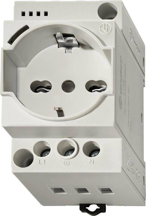 Produktbild Finder Schaltschrank-Steckdose 7U.00.8.230.0010 Grau (RAL 7035) 1 St.