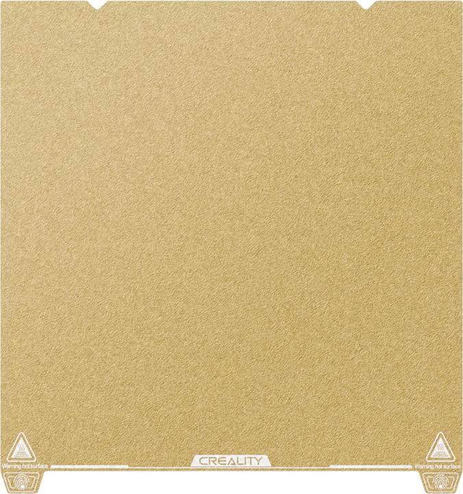 Creality 315x310mm K1 Max PEI Gold Magnetische Federstahl Bauplatte Druckplattform (Plate)