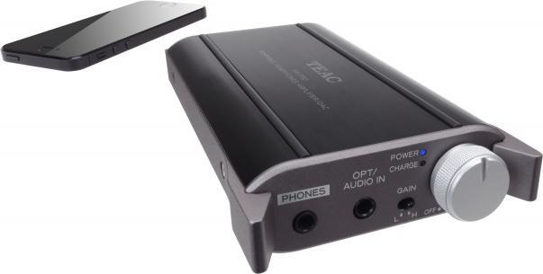 Actual product image TEAC HA-P50 Black (gain switch, USB-DAC)