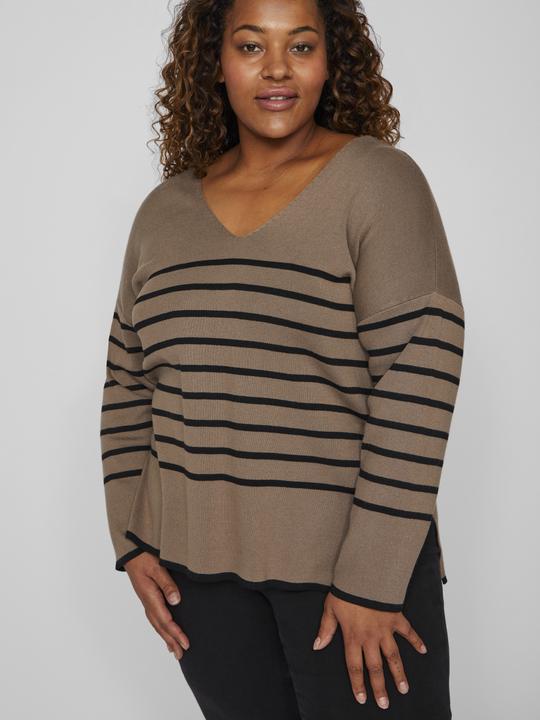 Produktbild Vila Curve – V-Ausschnitt Pullover (46)