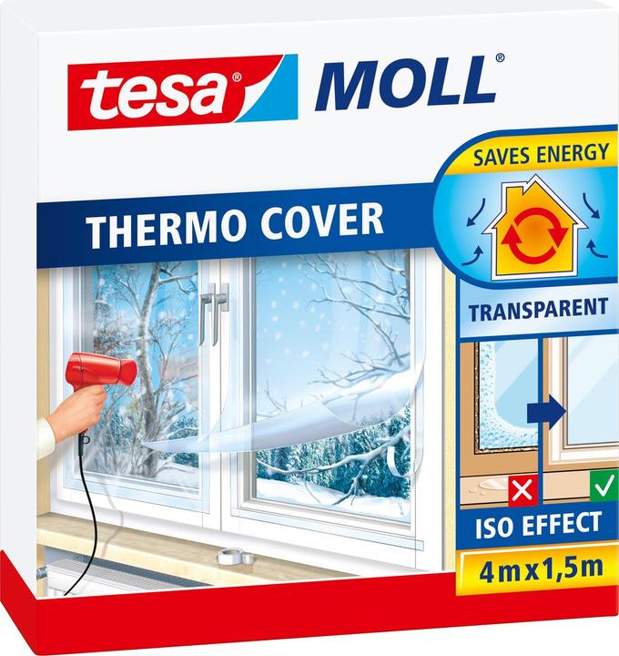 Immagine prodotto tesa Pellicola isolante tesamoll THERMO per l'isolamento termico delle finestre (1500 mm)