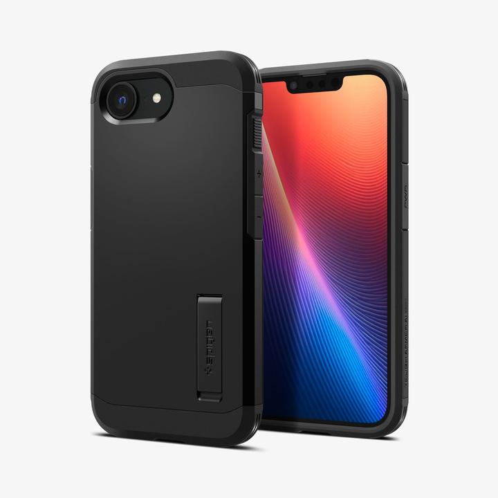 Produktbild Spigen Tough Armor MagFit iPhone SE(2025) Case - Black (Apple iPhone 16e)