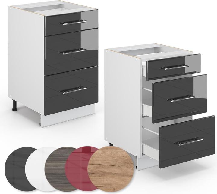 Produktbild Vicco Küchenschränke Fame-Line (50 x 51.5 x 81.5 cm)