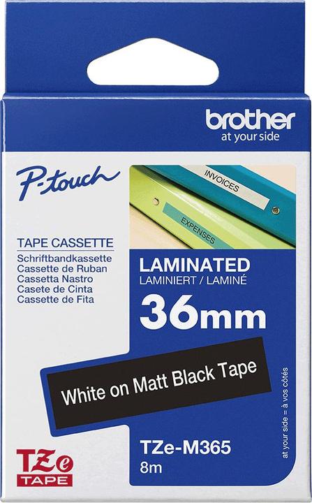 Immagine prodotto Brother TZe-M365 Opaco (3.60 cm, Nero)