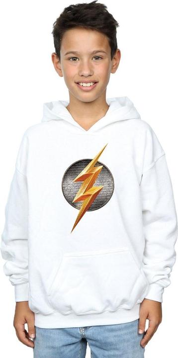 Immagine prodotto Justice League Movie Flash Emblem Felpa con Cappuccio Ragazzi (116)
