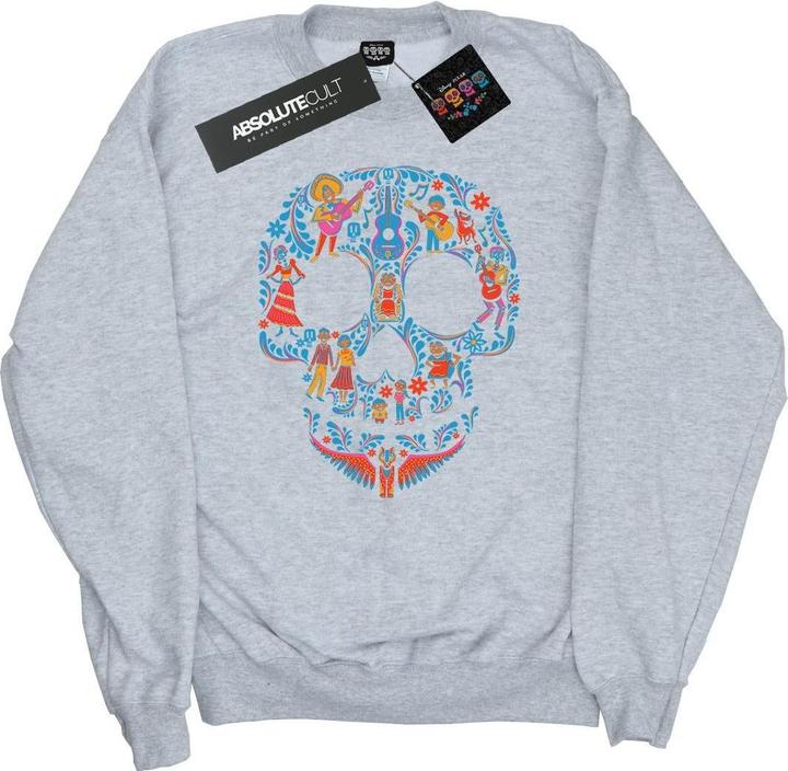Disney Coco Skull Pattern Sweatshirt