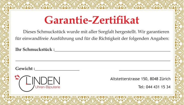 Nährwerte und Zutaten JGZ ID-Bracelet mit Gravur (14 cm, 18 Karat Weissgold 750)