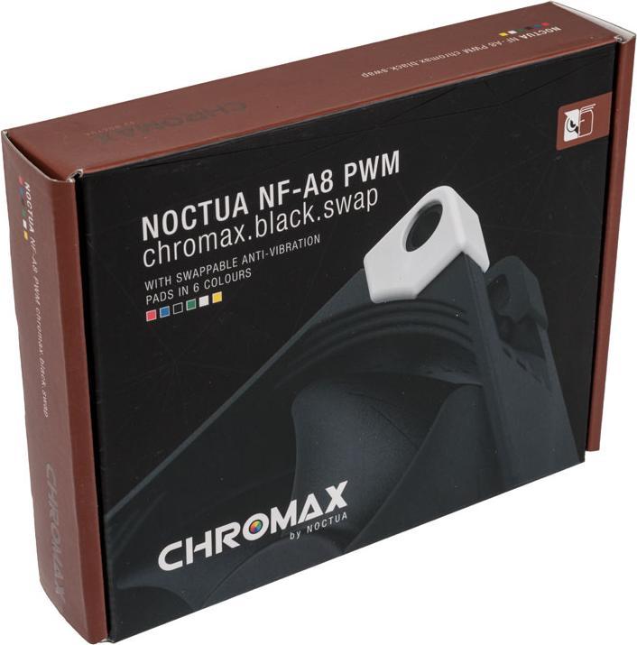 Image du produit Noctua Ventilateur PC NF-A8 PWM chromax (80 mm, 1 x)
