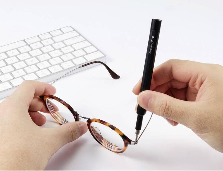 Actual product image Xiaomi Pocket precision screwdriver and fountain pen 5-in-1 HOTO QWLSD013 (black) (Port)