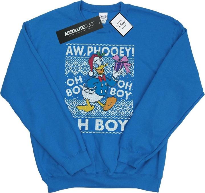 Produktbild Disney Donald Duck Christmas Fair Isle Sweatshirt (S)