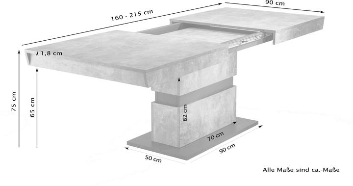 Immagine prodotto ByLiving Matthew (160 x 90 x 75 cm)