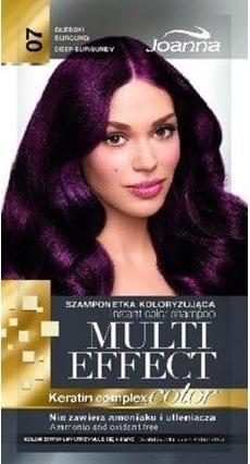 Produktbild Joanna Multi Effect Keratin Complex Color Instant Color Shampoo 07 Deep Burgundy 35G (Flüssiges Shampoo)
