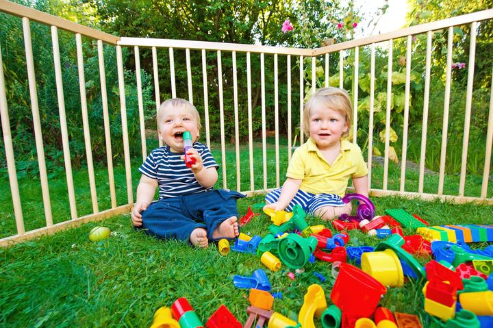 Immagine prodotto Felibaby ONE4all 1+7 - Oktogon - Box gigante / griglia di configurazione naturale (betulla laccata (225 cm)